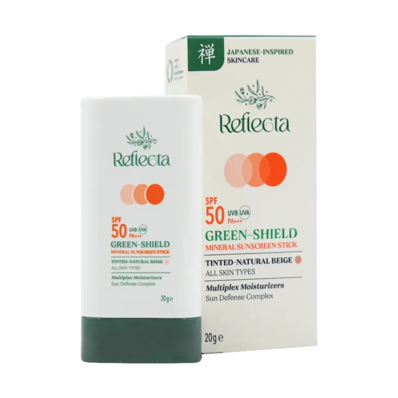 ضد آفتاب استیکی مینرال SPF50 بژ طبیعی رفلکتا 20 گرم