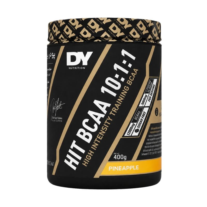 پودر هیت بی سی ای ای 10.1.1 دی وای نوتریشن طعم آناناس 400 گرم