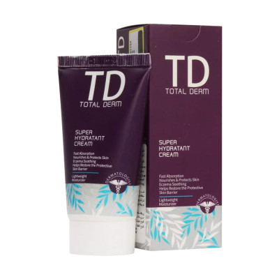 کرم سوپر آبرسان پوست چرب توتال درم ۵۰ میلی لیتری