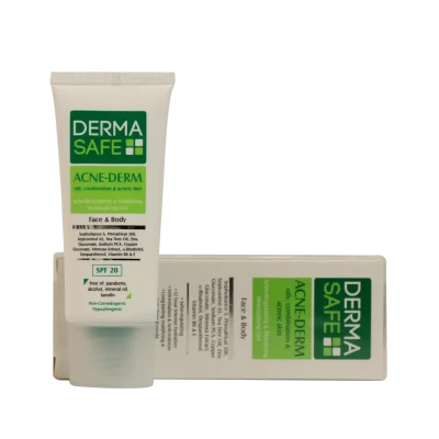 ژل مرطوب کننده پوست چرب فاقد چربی SPF20 درماسیف 40 میلی لیتری