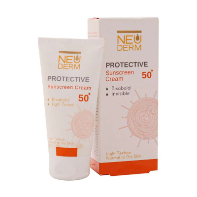 کرم ضد آفتاب بی رنگ پوست خشک مدل Highly Protective با SPF50 نئودرم 50 میلی لیتری