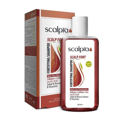 شامپو تقویت کننده موی سر اسکالپیا ۲۰۰ میلی لیتری