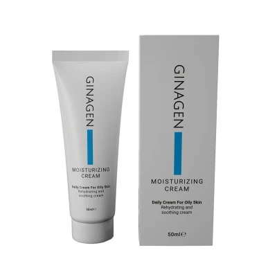 کرم مرطوب کننده پوست های چرب ژیناژن 50 میلی لیتری