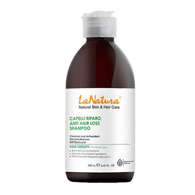 شامپو ضد ریزش و تقویت کننده انواع مو لاناتورا ۲۵۰ میلی لیتری