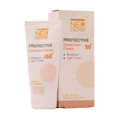 کرم ضد آفتاب روشن پوست خشک مدل Highly Protective با SPF50 نئودرم 50 میلی لیتری