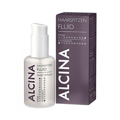 فلوئید موهای آسیب دیده مدل Hair Tip آلسینا 30 میلی لیتری