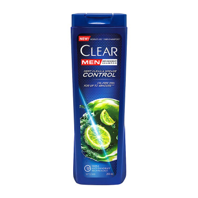 شامپو ضد شوره و کنترل کننده چربی موهای چرب آقایان کلیر 200 میلی لیتری