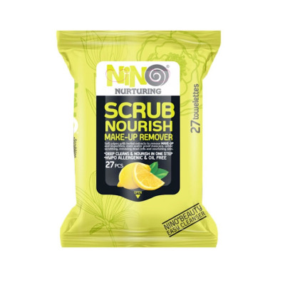 دستمال آرایش پاک کن لایه بردار نینو 27 عددی