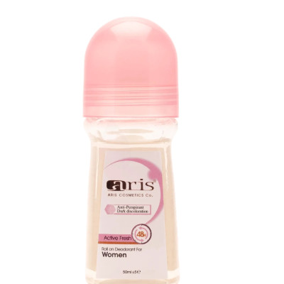 رول ضد تعریق بانوان صورتی با رایحه ورساچه آریس 50 میلی لیتری