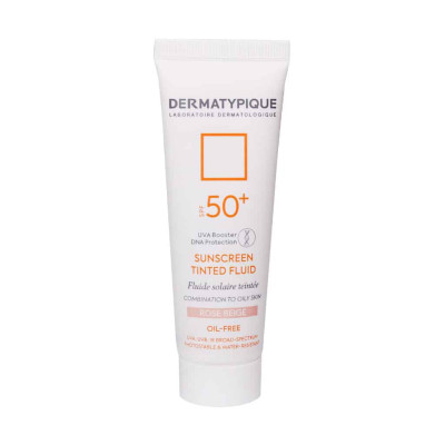 فلویید ضد آفتاب رز بژ پوست چرب +SPF50 درماتیپیک 50 میلی لیتری