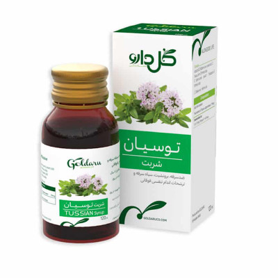 شربت سینه توسیان گل دارو 120 میلی لیتری