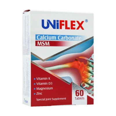 قرص مکمل یونی فلکس ابیان دارو 60 عددی