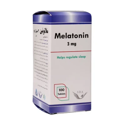 قرص ملاتونین 3 میلی گرمی سیمرغ دارو عطار 100 عددی
