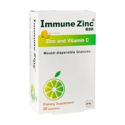 پودر ایمیون زینک بی اس کی 20 عددی