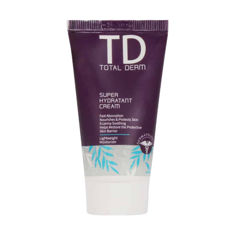 کرم سوپر آبرسان پوست چرب توتال درم ۵۰ میلی لیتری