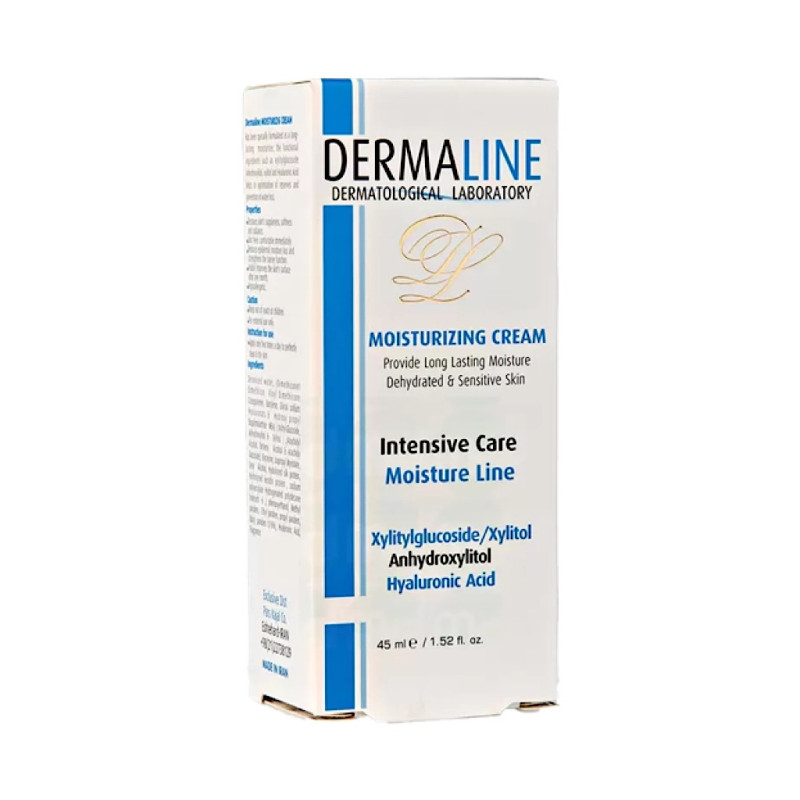 کرم مرطوب کننده پوست درمالاین ۴۵ میلی لیتری