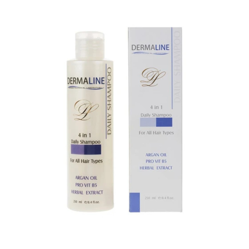 شامپو مو روزانه درمالاین 250 میلی لیتری