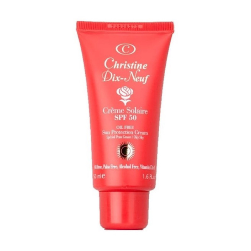 کرم ضد آفتاب پوست چرب فاقد چربی SPF50 کریستین دیزنف 50 میلی لیتری