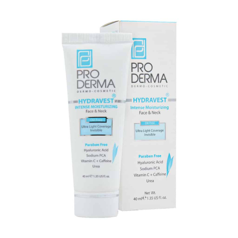 کرم مرطوب کننده قوی صورت و گردن پرودرما 40 میلی لیتری