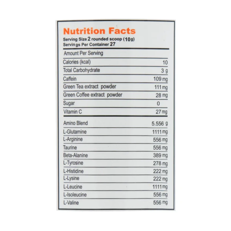 پودر آمینو انرژی توتی فروتی دوبیس 270 گرمی