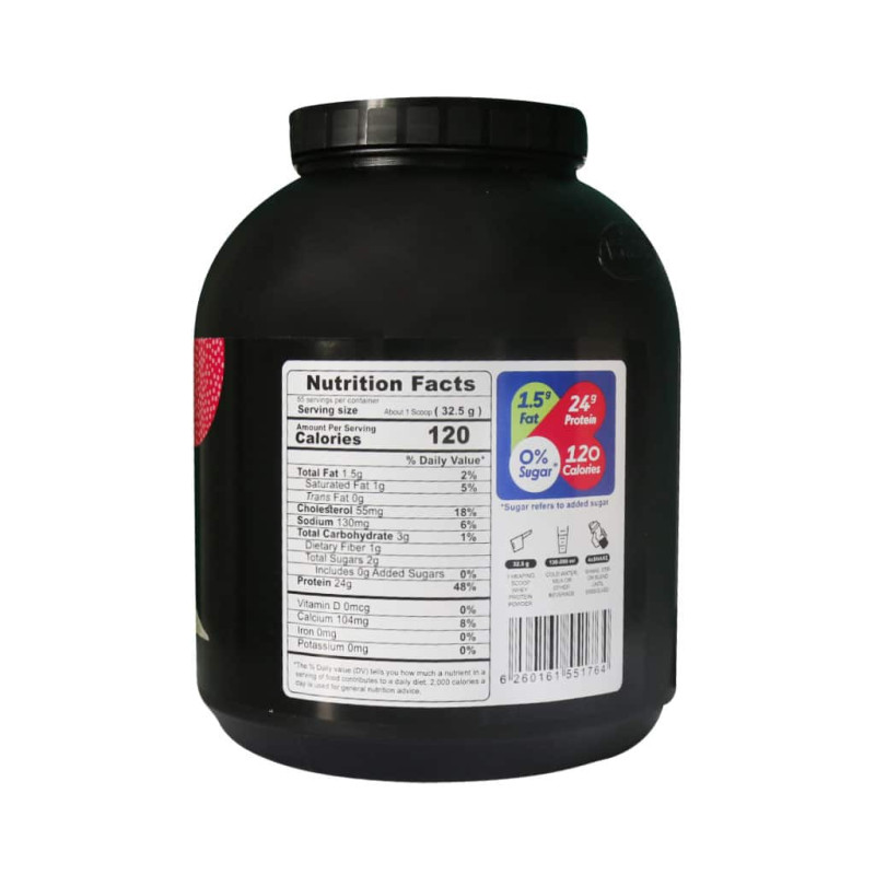 پودر پروتئین وی 100 درصد وانیلی کاله پرو 1800 گرمی