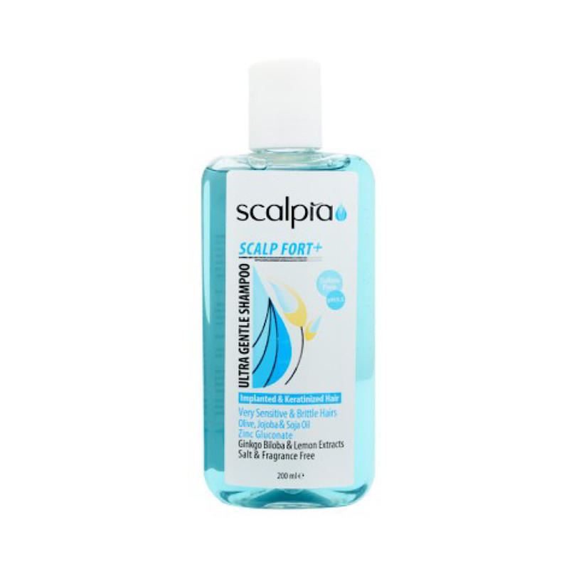 شامپو موهای تازه کاشت شده اسکالپیا ۲۰۰ میلی لیتری