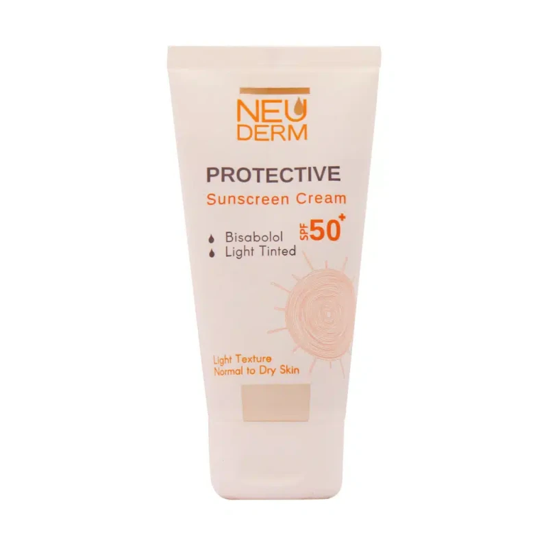 کرم ضد آفتاب روشن پوست خشک مدل Highly Protective با SPF50 نئودرم 50 میلی لیتری