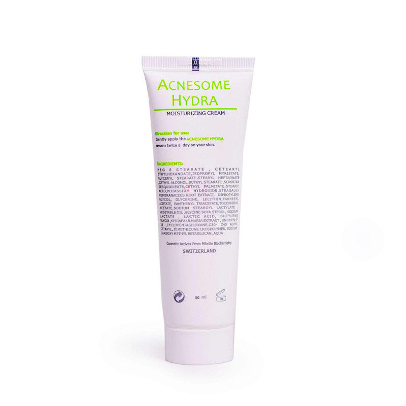 کرم مرطوب کننده پوست چرب مدل Acnesome Hydra فیس دوکس 50 میلی لیتری