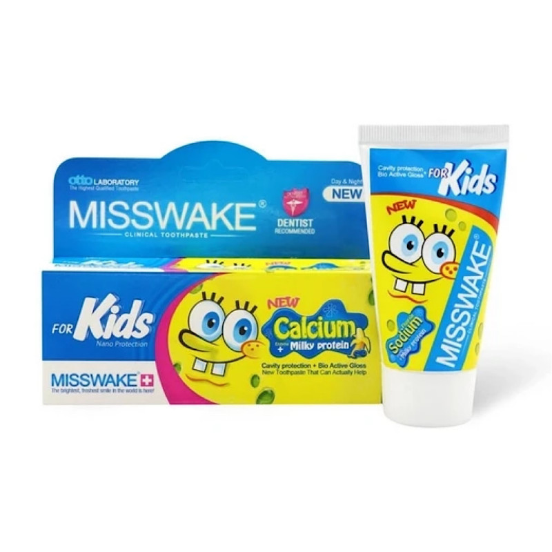 خمیر دندان کودک مدل باب اسفنجی میسویک 50 میلی لیتری