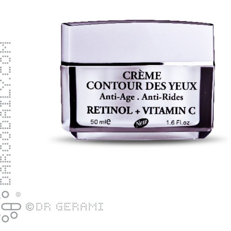 کرم ضد پیری و ضد چروک دور چشم ویتامین C آدنایس 50 میلی لیتری