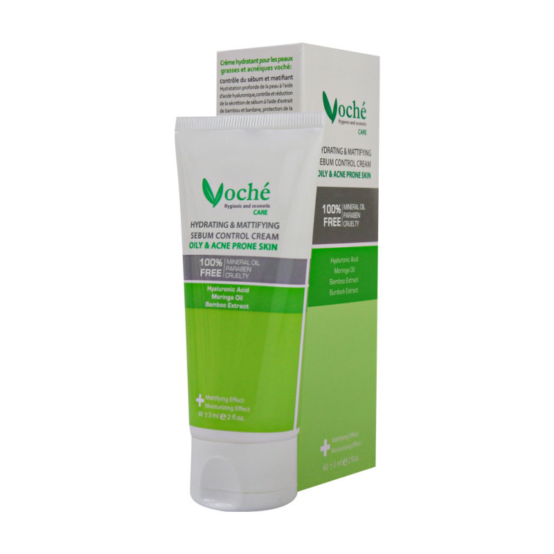 کرم آبرسان پوست چرب وچه 60 میلی لیتری