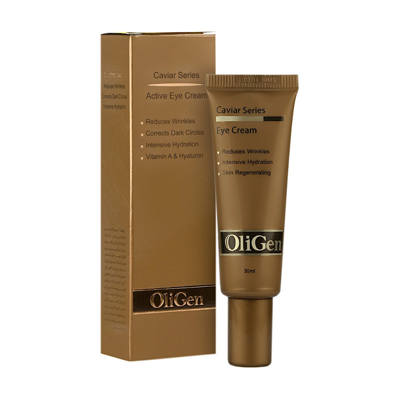 کرم ضد چروک و آبرسان دور چشم حاوی عصاره خاویار الی ژن 30 میلی لیتری