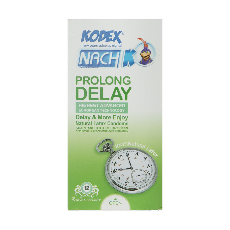 کاندوم تاخیری مدل Prolong Delay کدکس 12 عددی