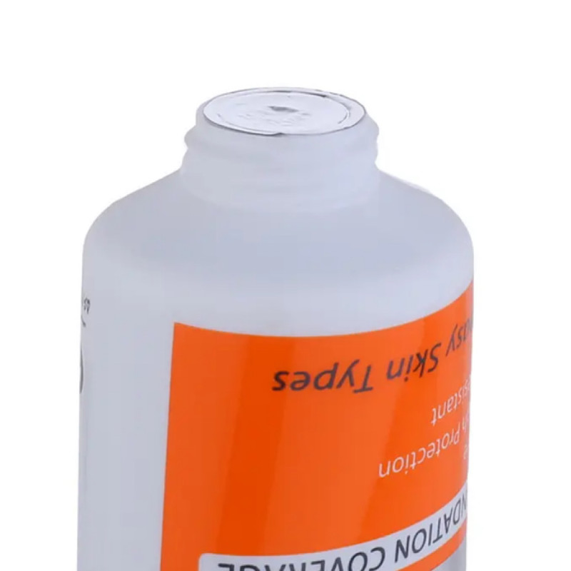 کرم ضد آفتاب بژ تیره فاقد چربی SPF50 درمالیفت 40 میلی لیتری