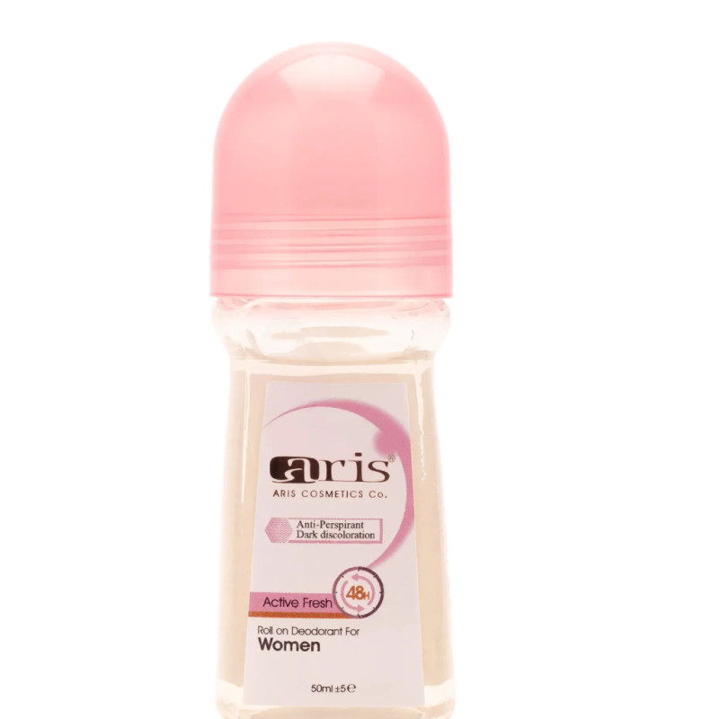 رول ضد تعریق بانوان صورتی با رایحه ورساچه آریس 50 میلی لیتری