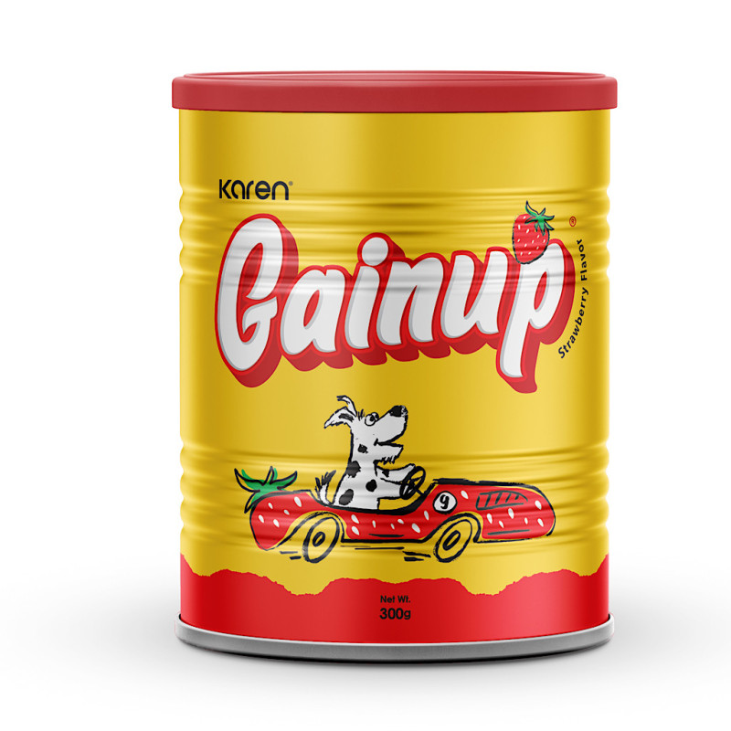 پودر مکمل غذایی گین آپ توت فرنگی کودکان کارن 300 گرمی