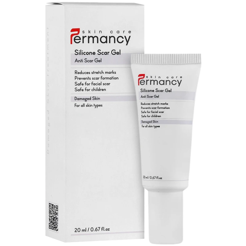 ژل سیلیکونی اسکار پوست آسیب دیده پرمانسی 20 میلی لیتری