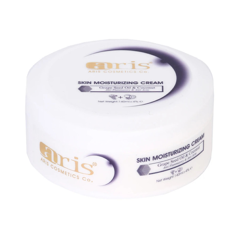 کرم مرطوب کننده و ضد التهاب پوست چرب آریس 140 میلی لیتری