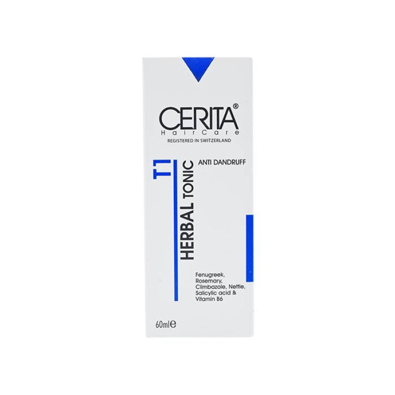 هیرتونیک گیاهی T1 برای انواع مو سریتا 60 میلی لیتری