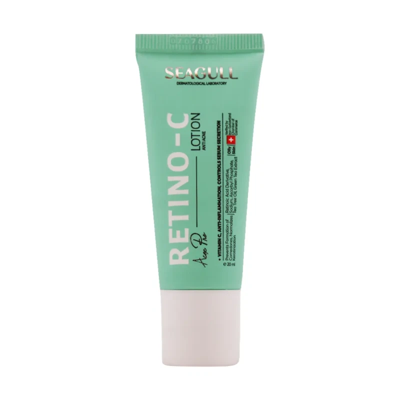 لوسیون پیشگیر از آکنه پوست چرب مدل Retino C سی گل ۲۰ میلی لیتری