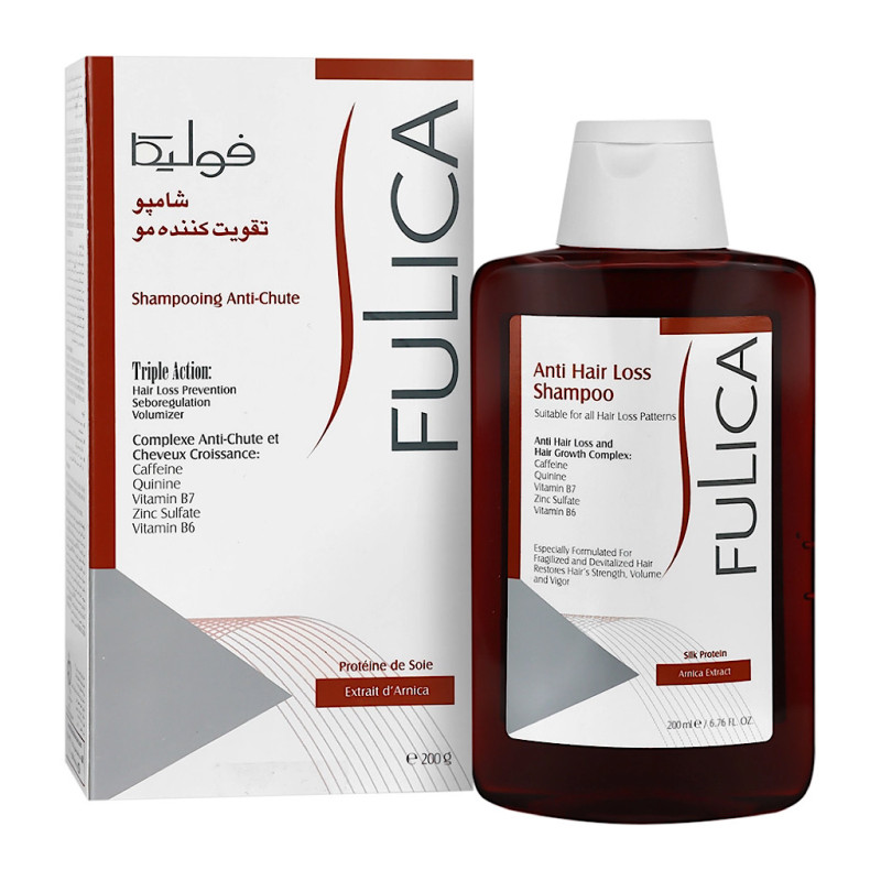 شامپو تقویت کننده و ضد ریزش مو فولیکا ۲۰۰ میلی لیتری