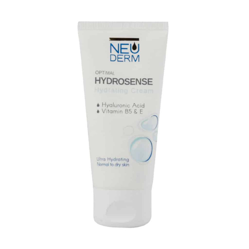 کرم مرطوب کننده پوست خشک مدل Optimal Hydrosense نئودرم 50 میلی لیتری