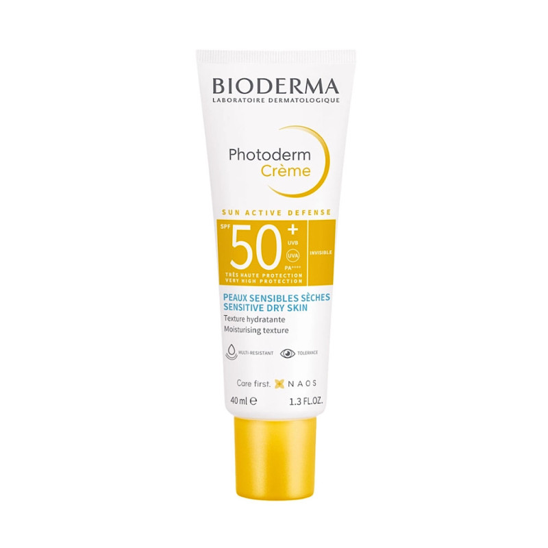 کرم ضد آفتاب بی رنگ پوست آسیب دیده مدل Photoderm Spot با SPF50 بایودرما ۳۰ میلی لیتری