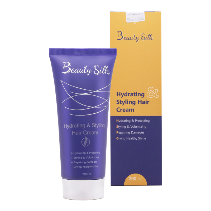 کرم آبرسان و حالت دهنده مو بیوتی سیلک 200 میلی لیتری