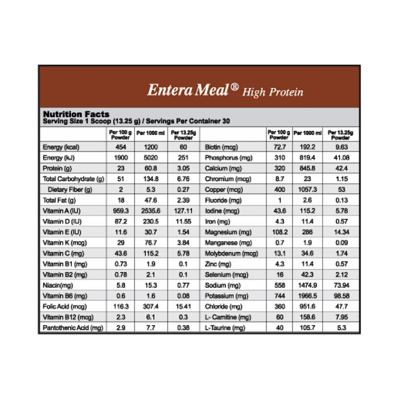 پودر انترامیل پر پروتئین وانیلی کارن 400 گرمی
