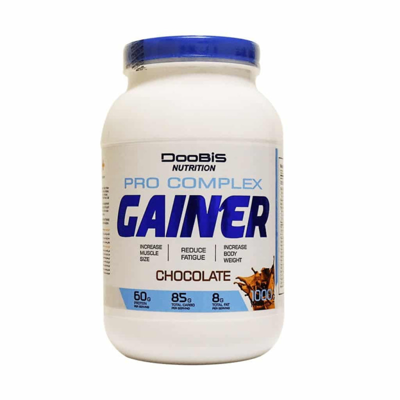 پودر گینر شکلاتی پرو کمپلکس دوبیس ۱۰۰۰ گرمی