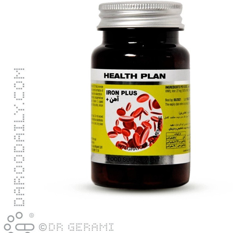 قرص آهن پلاس هلث پلن 60 عددی