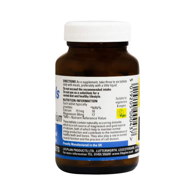 قرص مینرال کلسیم و منیزیم لایف پلن 100 عددی