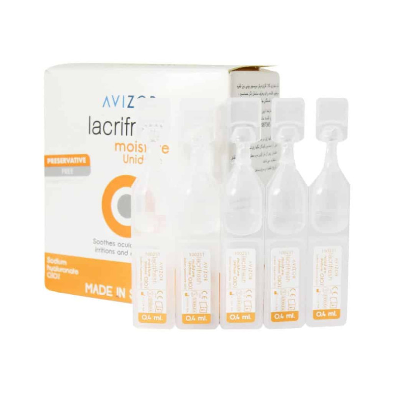 قطره اشک مصنوعی لکری فرش آویزور 20 عددی