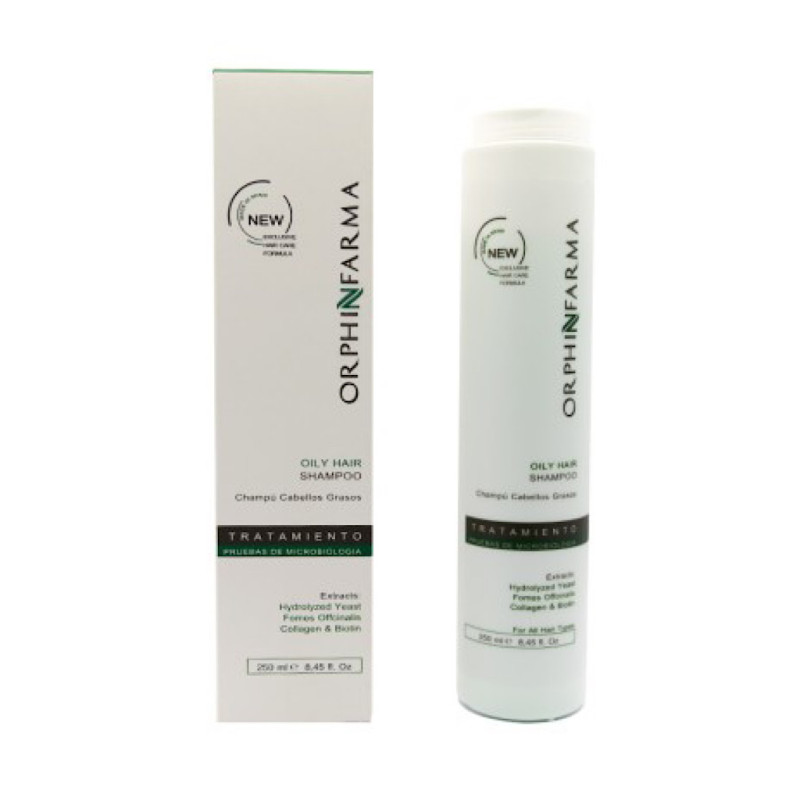 شامپو موهای چرب اورفین فارما 250 میلی لیتری